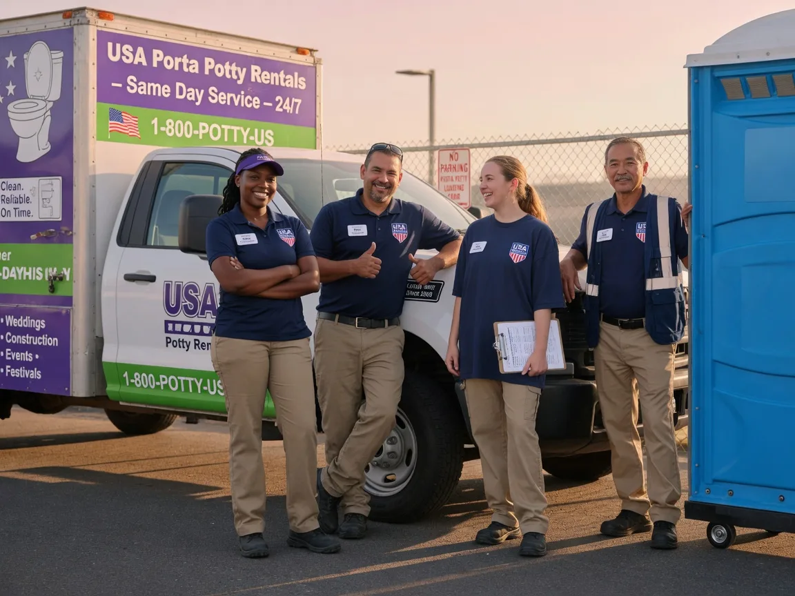 Porta Potty Rental company in Suwanee, GA